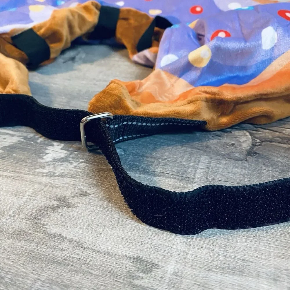 Pet Recovery Collar Soft Plush Donut Size Large Adjustable